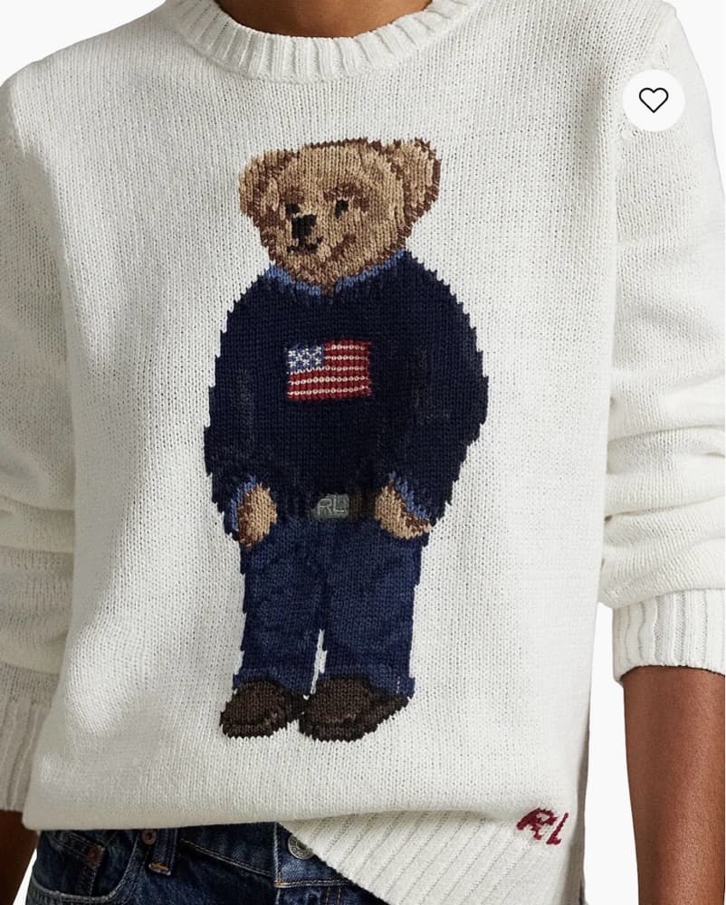 Ralph Lauren - Flag Polo Bear Sweater - Image 4