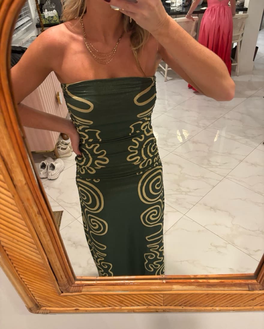 Cala De La Cruz Strapless Maxi Dress - Image 6