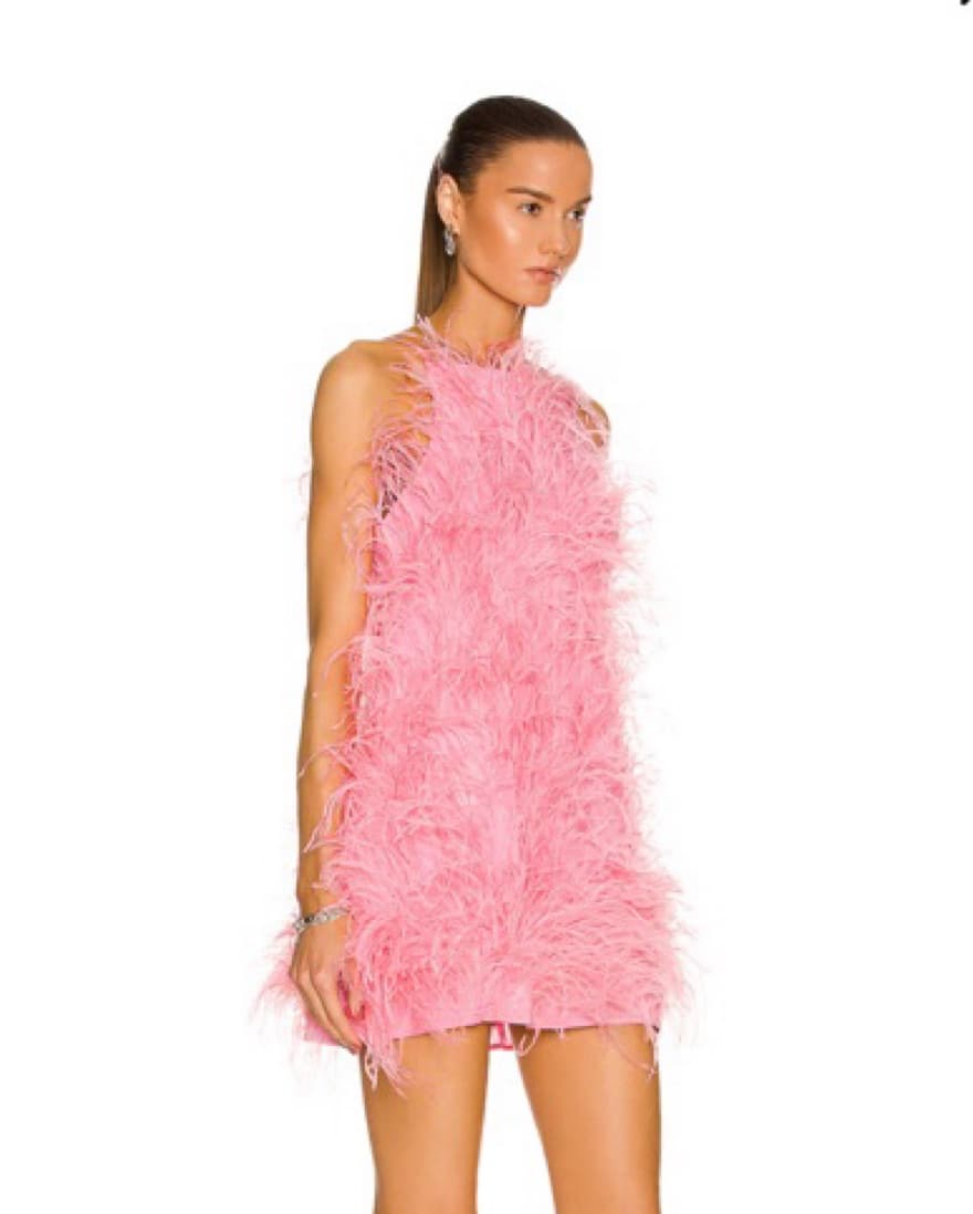 Cult Gaia Pink Dress - Image 4