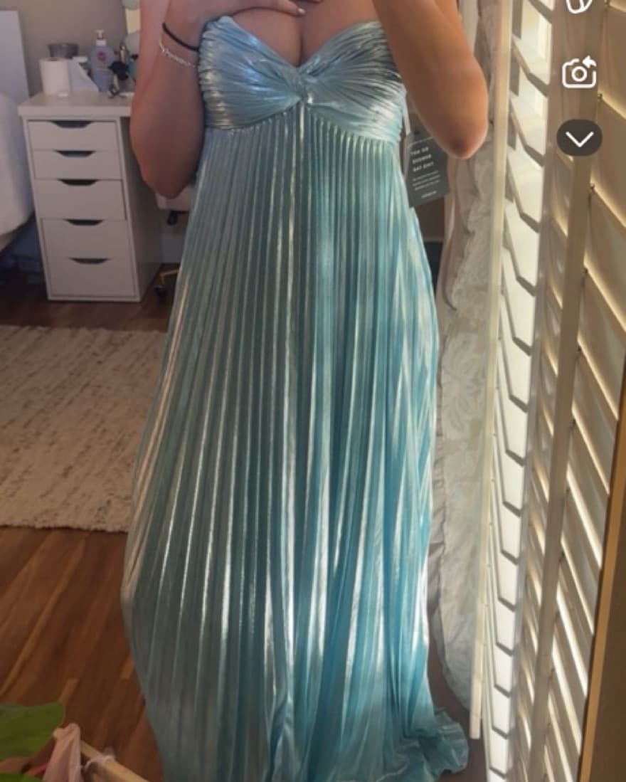 Retrofete- Blue Zoa Dress - Image 2