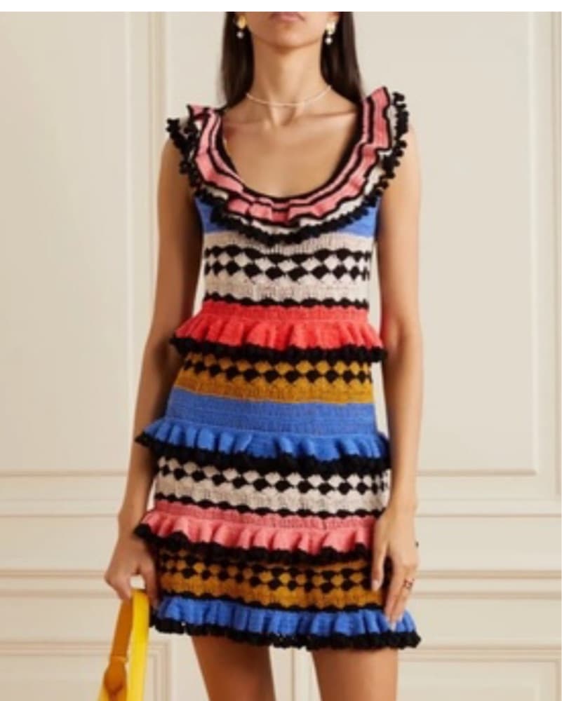 Zimmermann Crochet Dress - Image 1