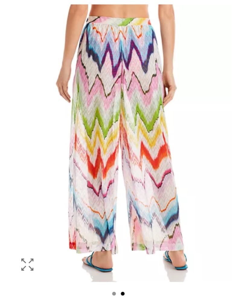 Missoni Beach Pants Chevron Colorful Xs  - Image 2