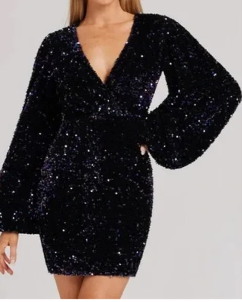 $400 Sequin Cocktail Dress - Image 3