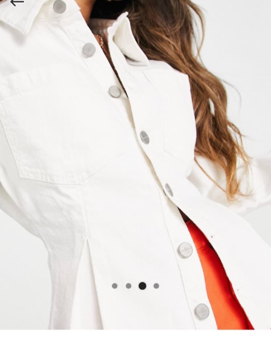 ASOS Waven Denim Shirt  - Image 3