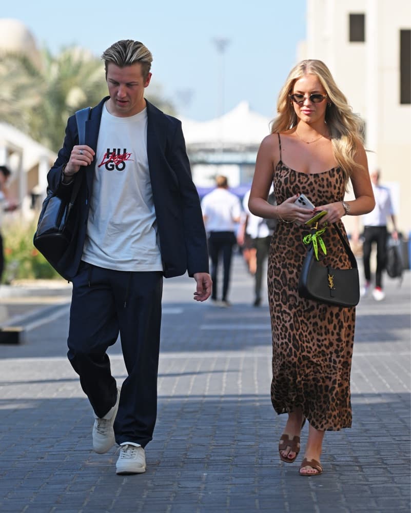 Fierce Leopard Print Midi Dress - Image 2