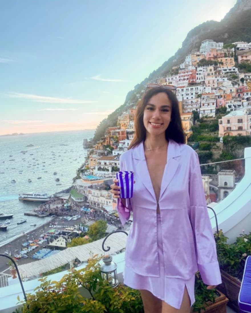 Rumoured purple silk set - Image 2