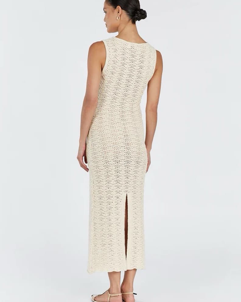 Buttermilk Crotchet Dress - Image 3
