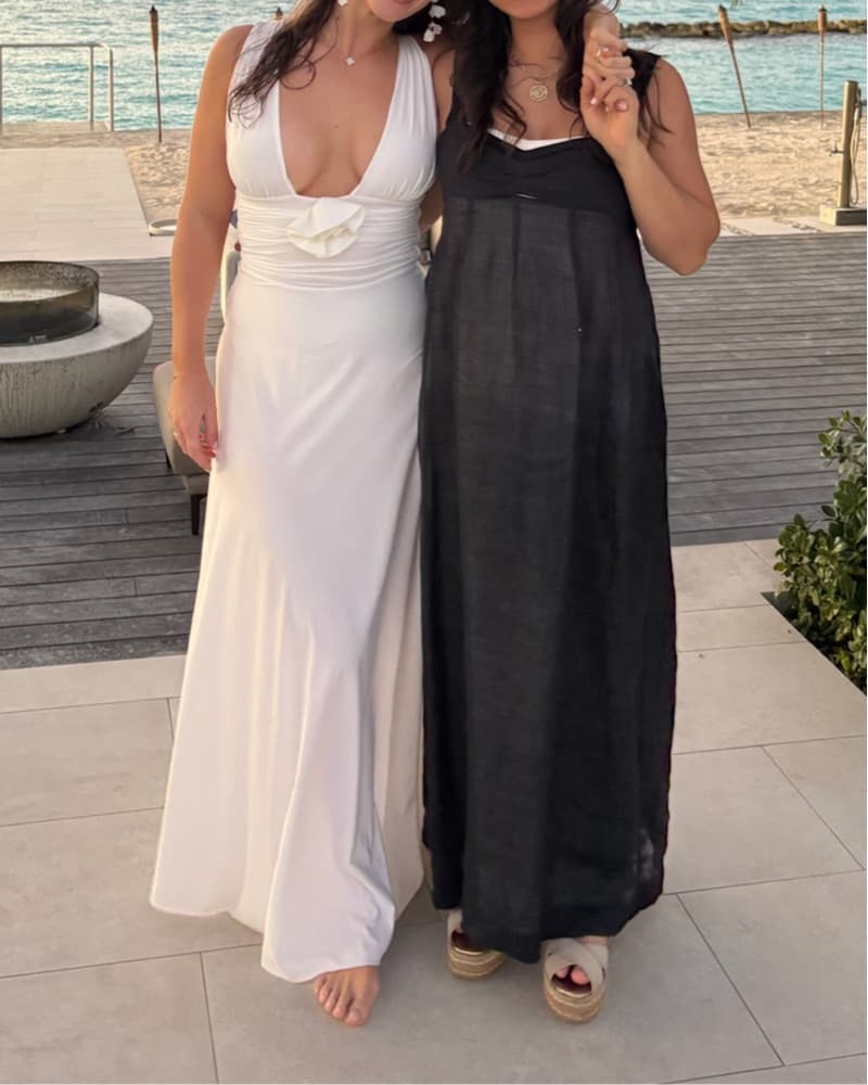 Maygel Coronel Orinoco White Dress - Image 2