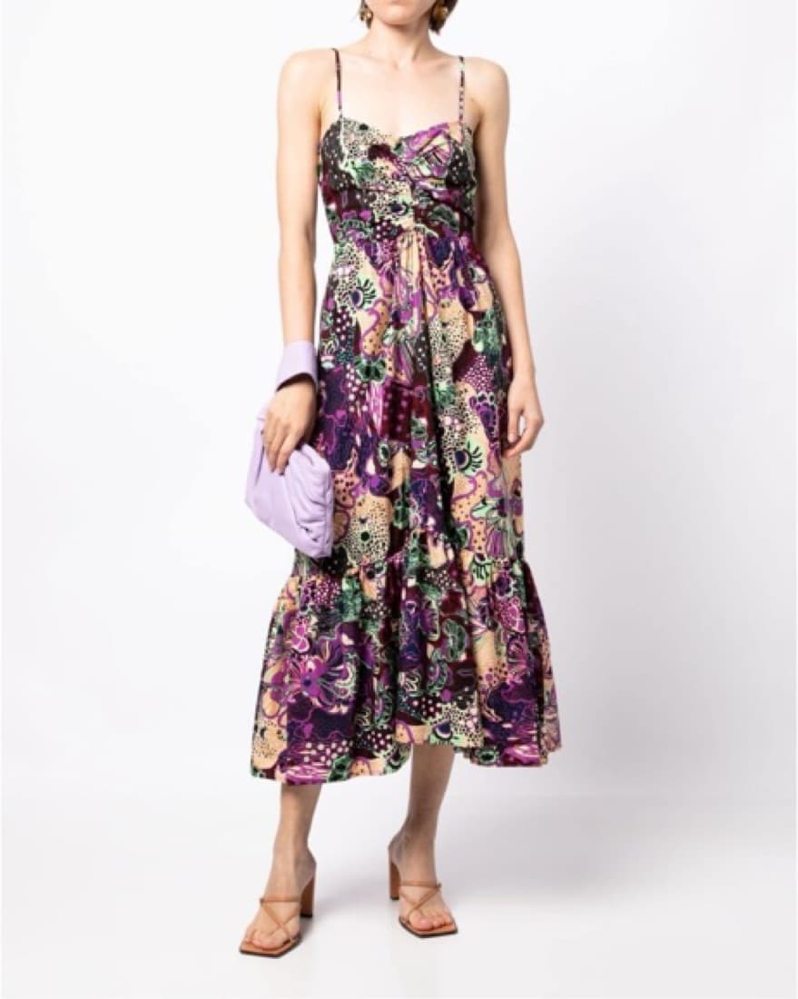 A.L.C. Floral Print Dress - Image 1