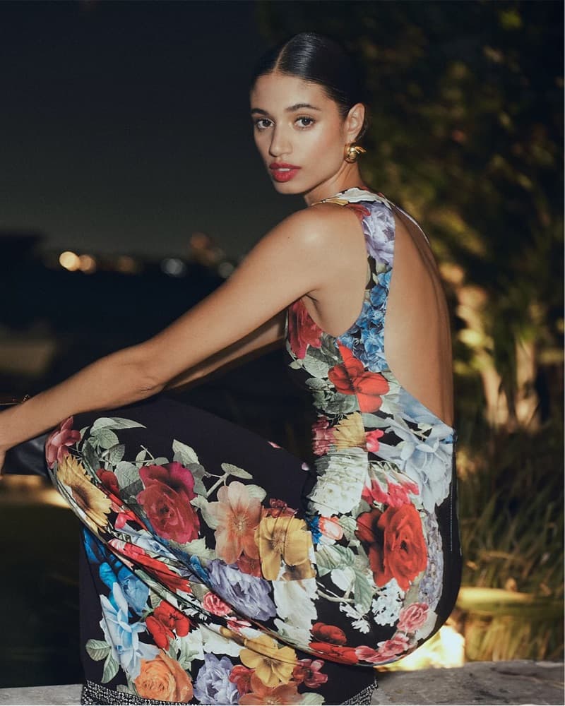 Alice and Olivia Delora Open Back Dress - Image 2