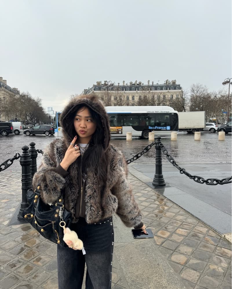 Jaded London Bear Faux Fur Hooded Jacket - Image 3
