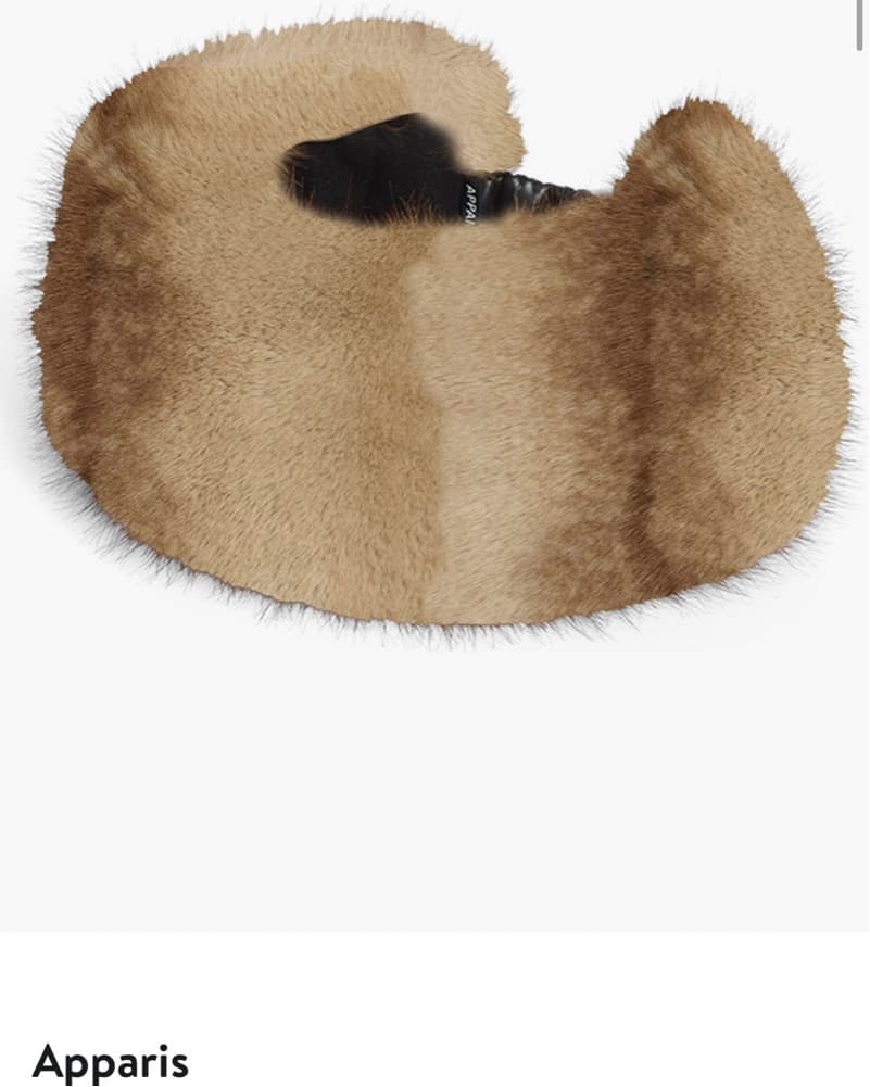 Apparis Faux Fur Headband - Image 4