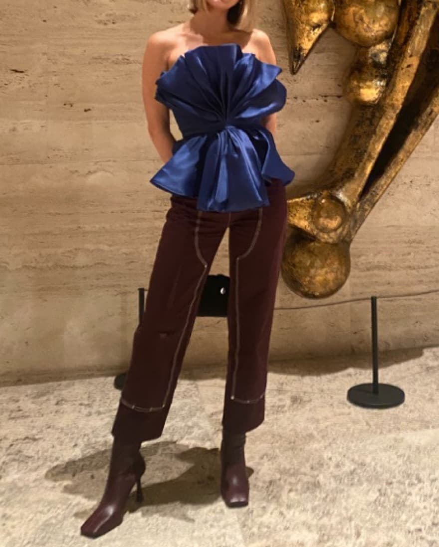 Andres Otalara Bow Top - Image 1