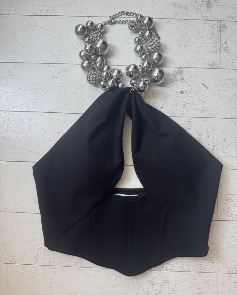 Area Grape Cluster Halter Top - Image 3
