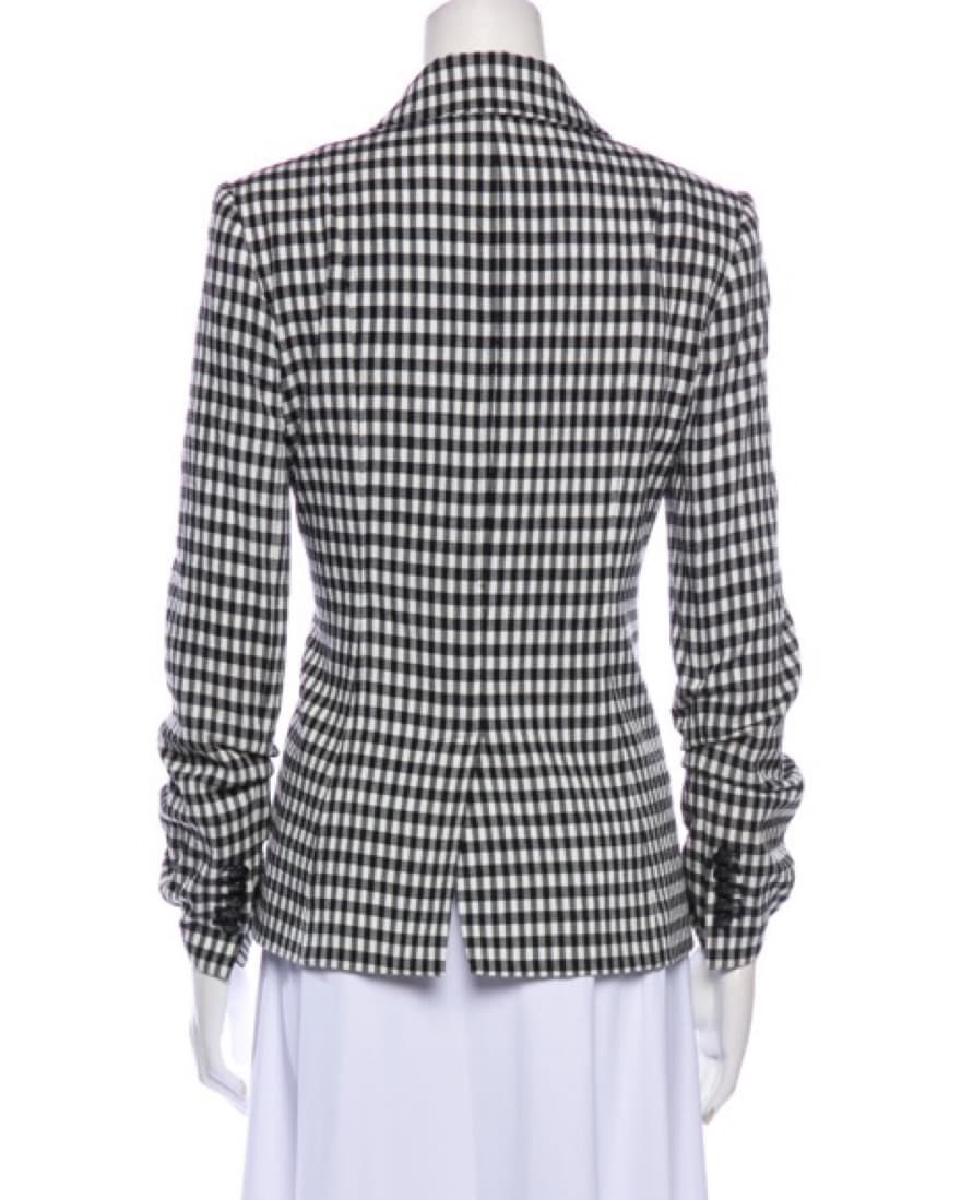 Veronica Beard Plaid Blazer - Image 3