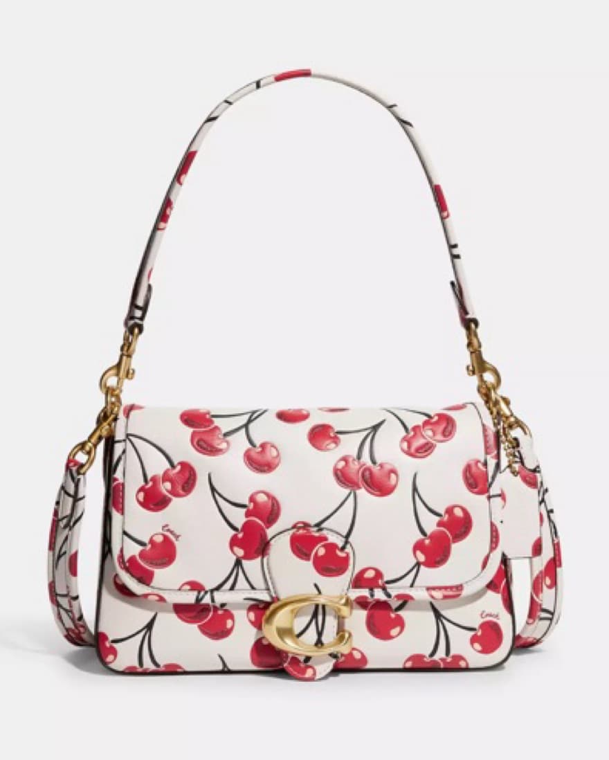 Coach Soft Tabby Cherry Print Bag - Image 1