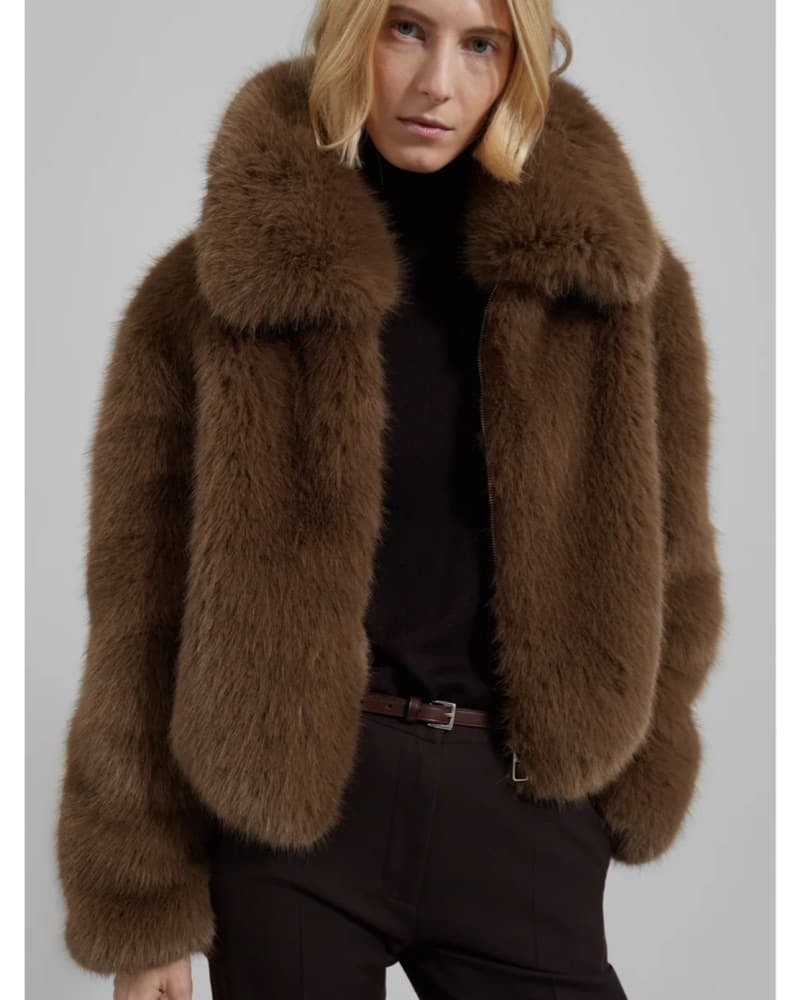 Frankie Shop Hope Faux Fur Jacket  - Image 1