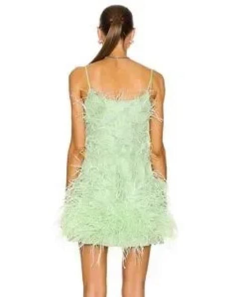 Cult Gaia Feather Dress - Image 2