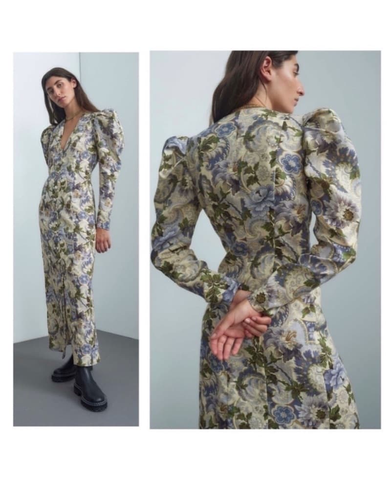 ALEMAIS Gorgeous Floral Midi Dress - Image 5