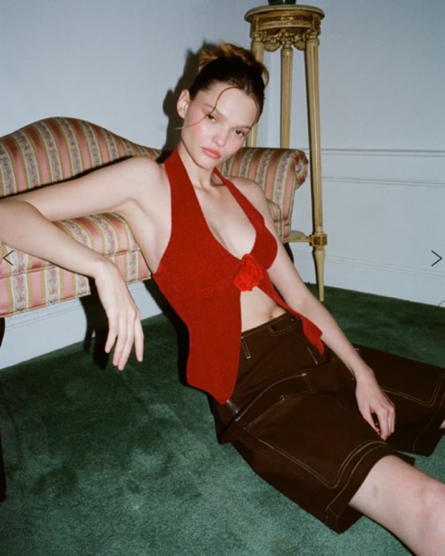 With Jean Rose Top - Image 6