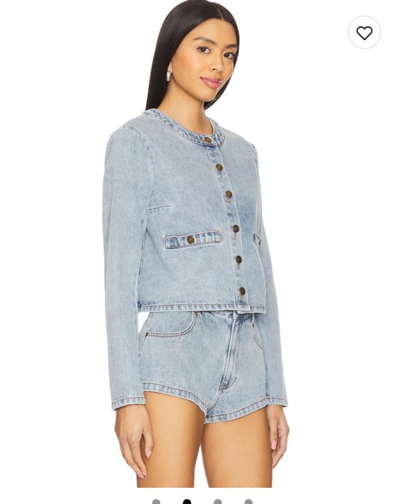 Amanda Uprichard Denim set - Image 2