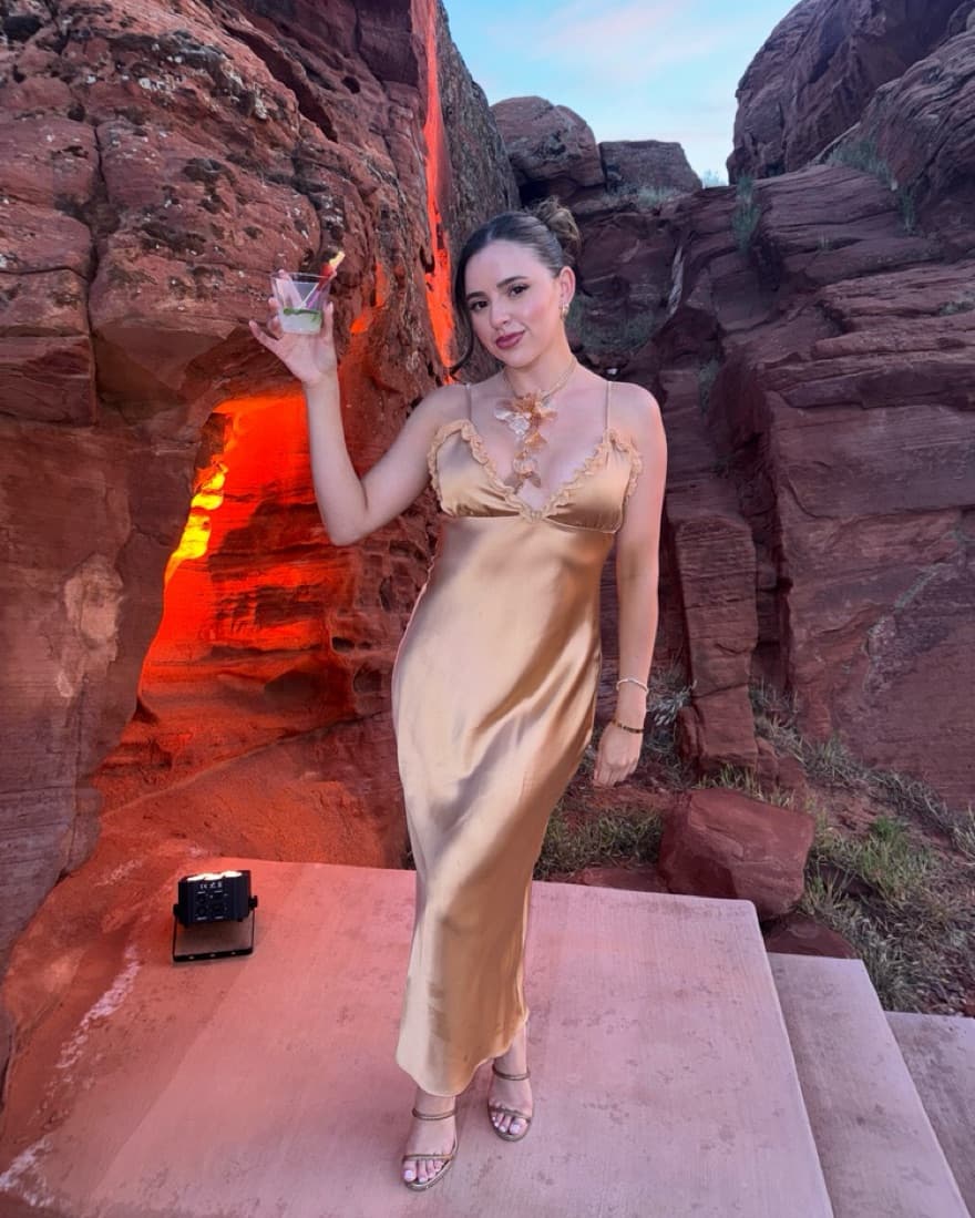 Orange zara Dress  - Image 3