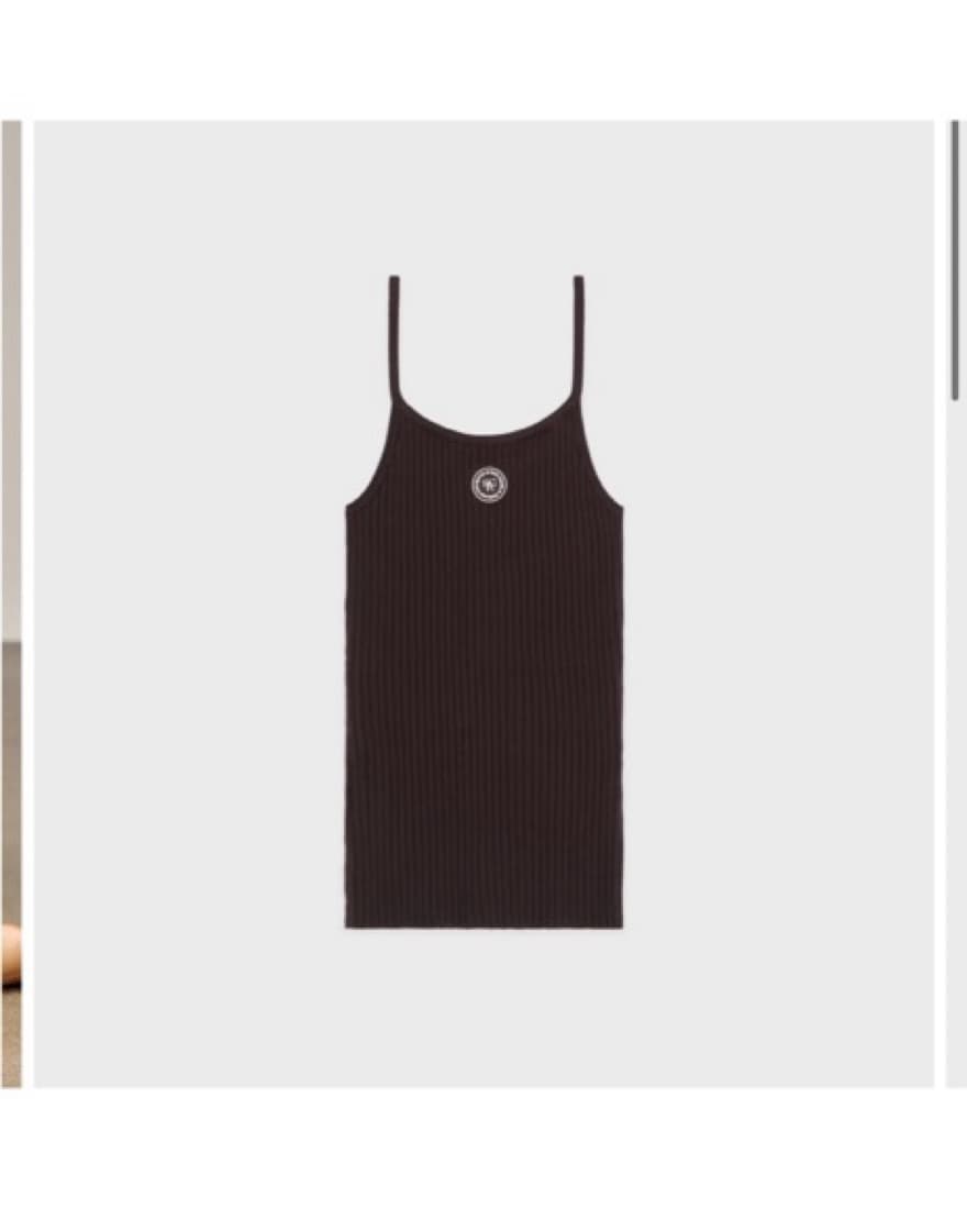 Sporty & Rich 3 Piece Ribbed Brown Set  - Image 3