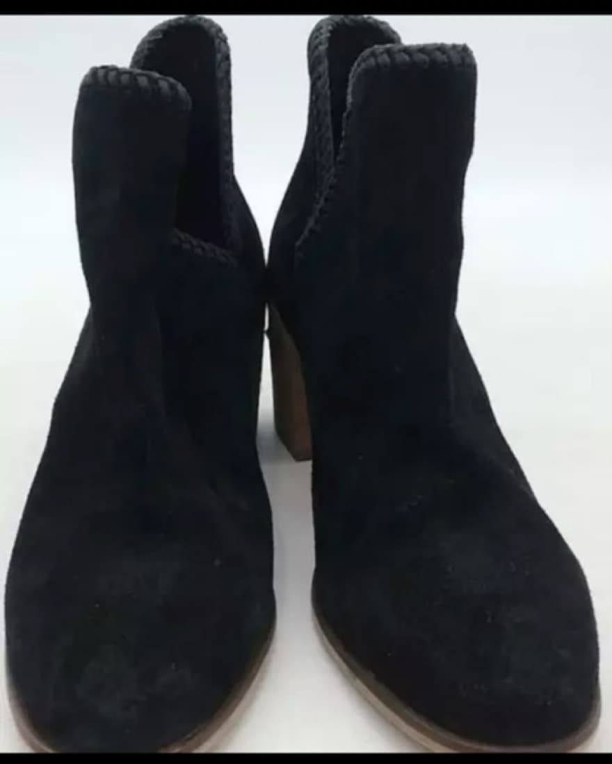 FRYE Phoebe Braid Black Booties US 9 New - Image 5