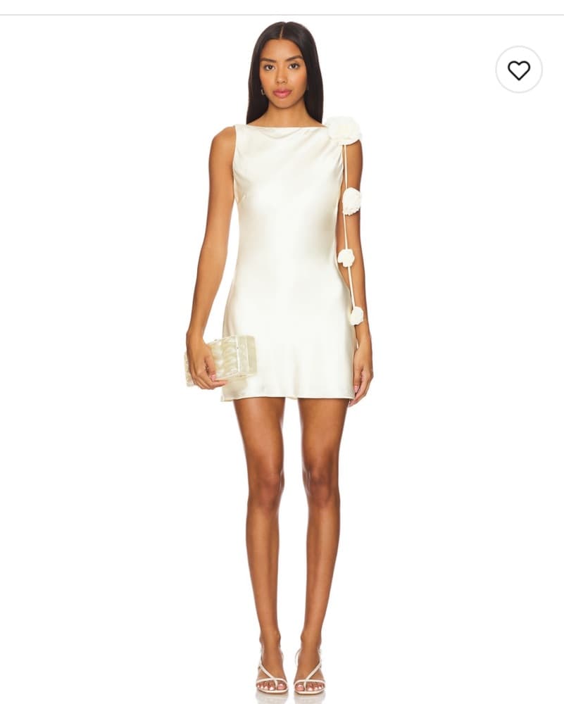 Ivory Revolve Mini Dress - Image 4