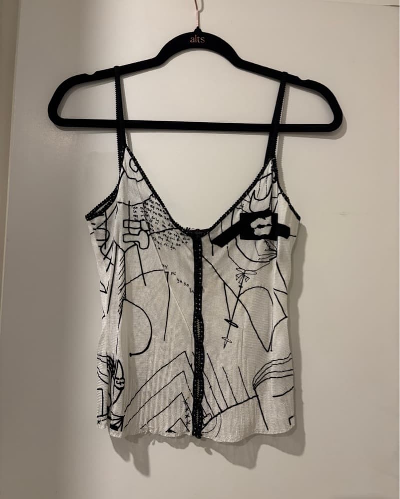 Vintage John Galliano Embroidered Top - Image 1