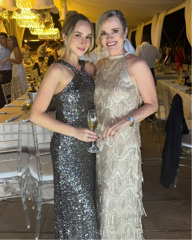 Long Sparkly Black Dress  - Image 2