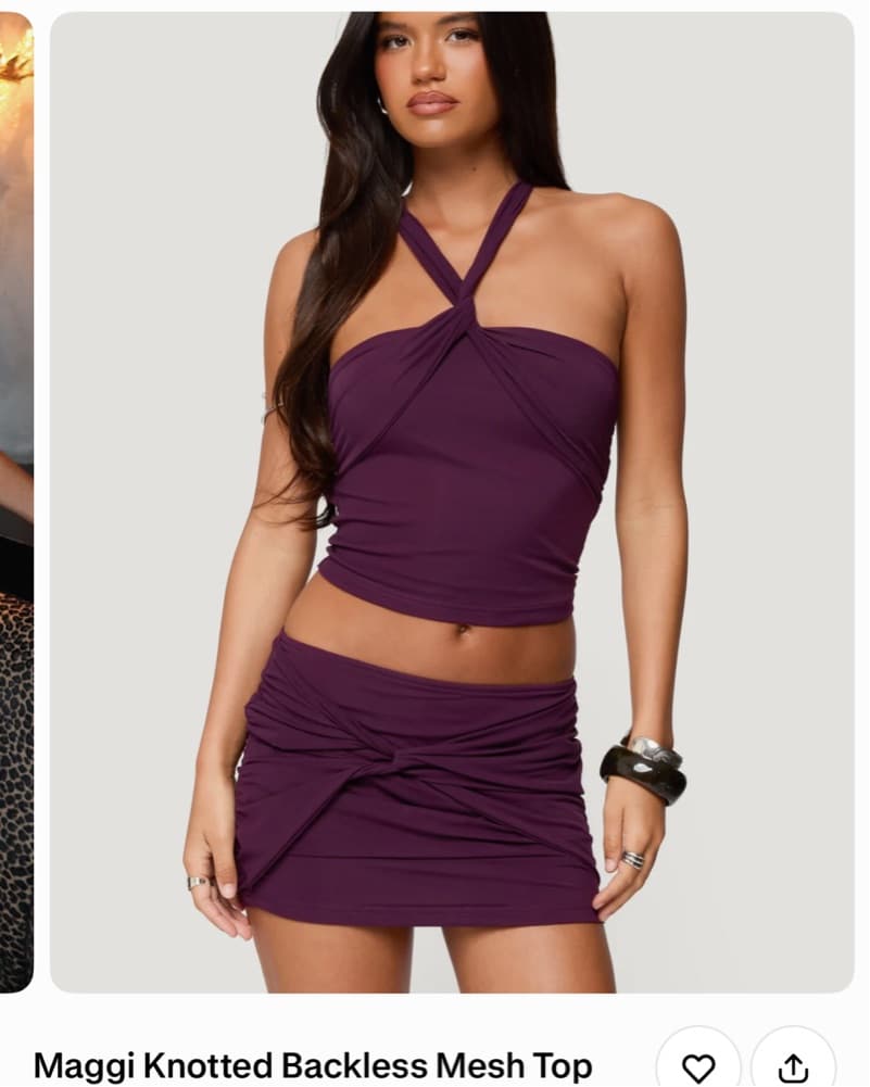 Purple Knotted Set - Image 3