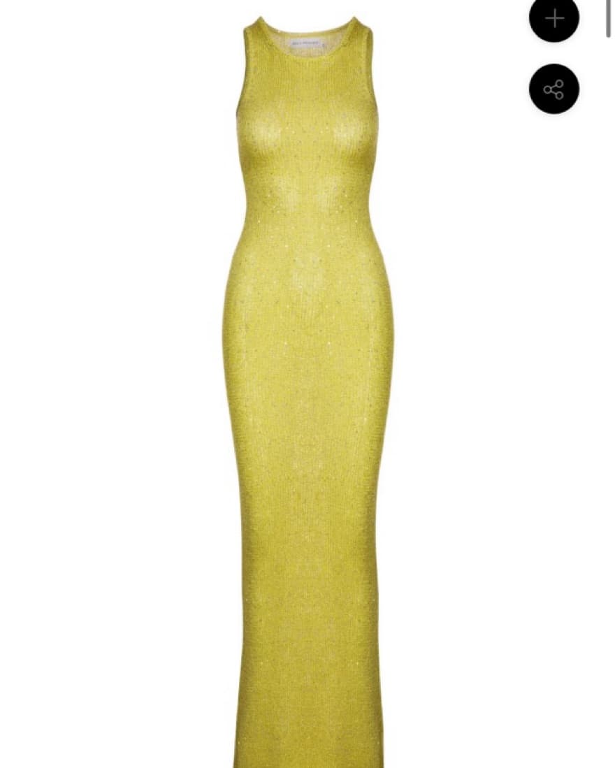 Asta Resort Natalia Dress- Chartreuse  - Image 2