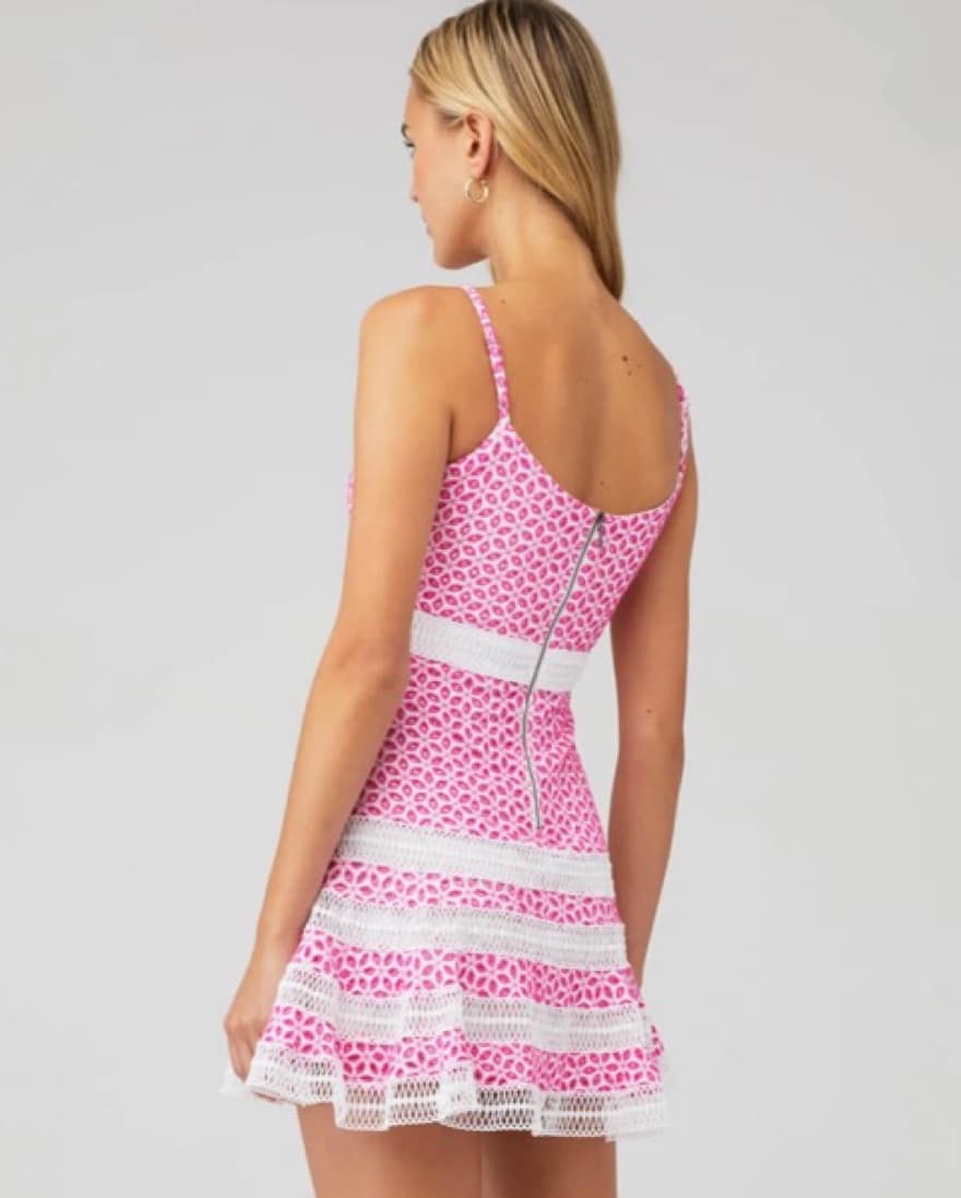 Revolve Pink Dress - Image 3