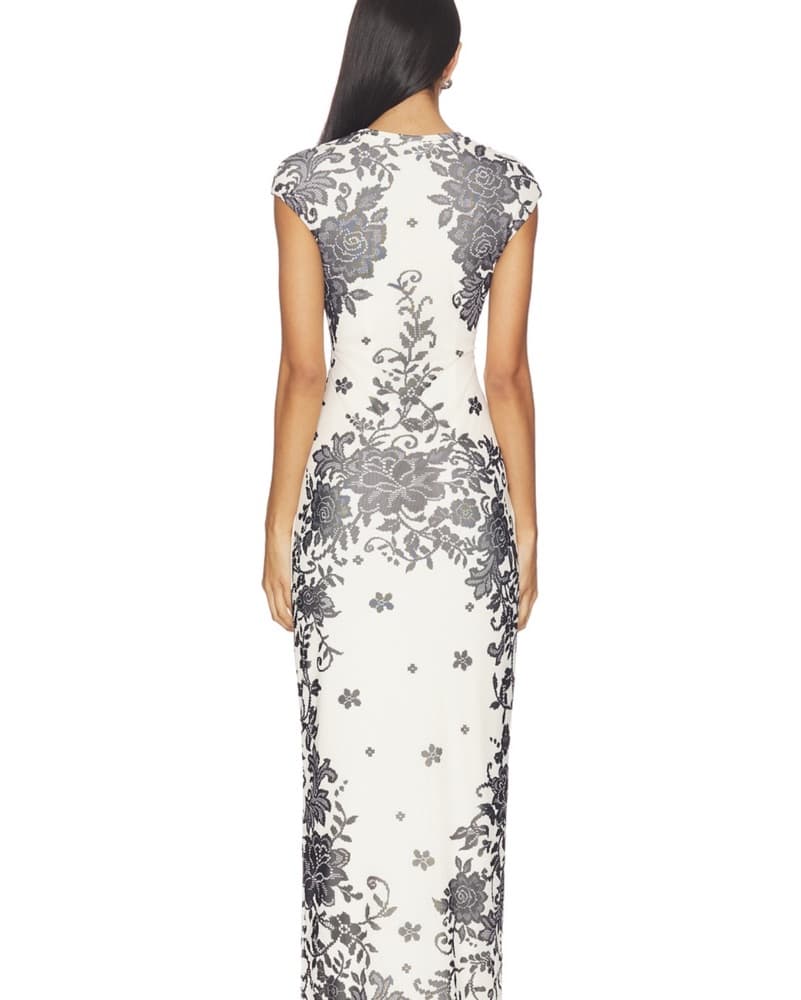Cody Dress in Stark Lace - Image 3