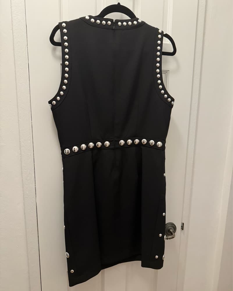 Michael Kors Black Studded Dress - Image 4