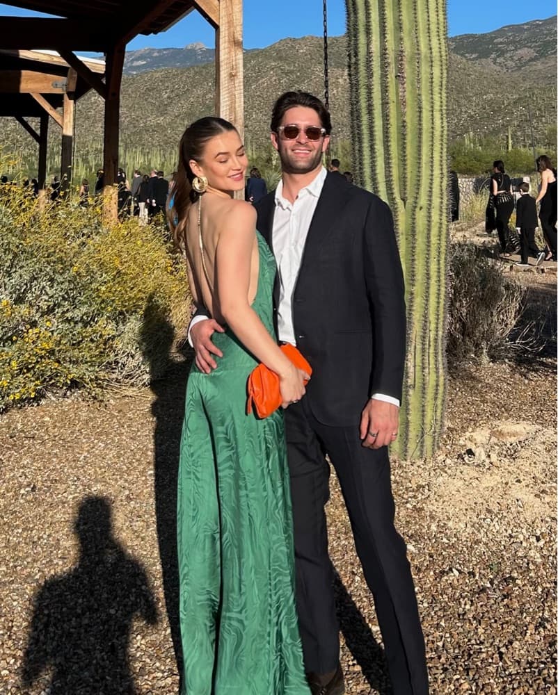 Green Satin Backless Dress - Image 1