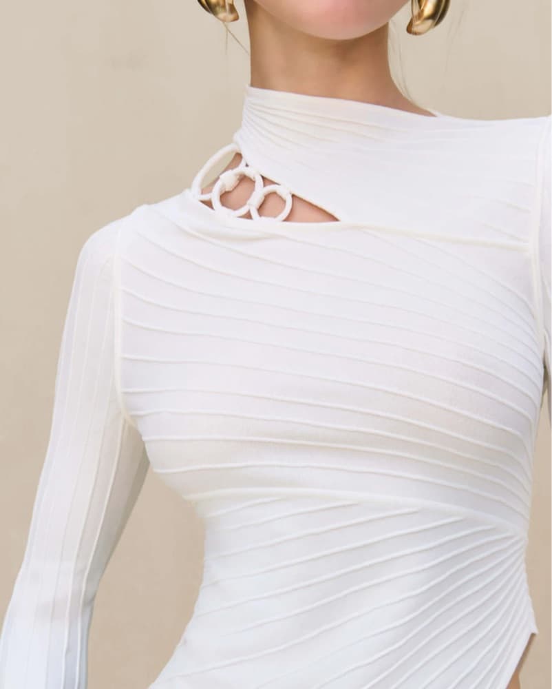 Cult Gaia Tayla Knit Top - Image 3