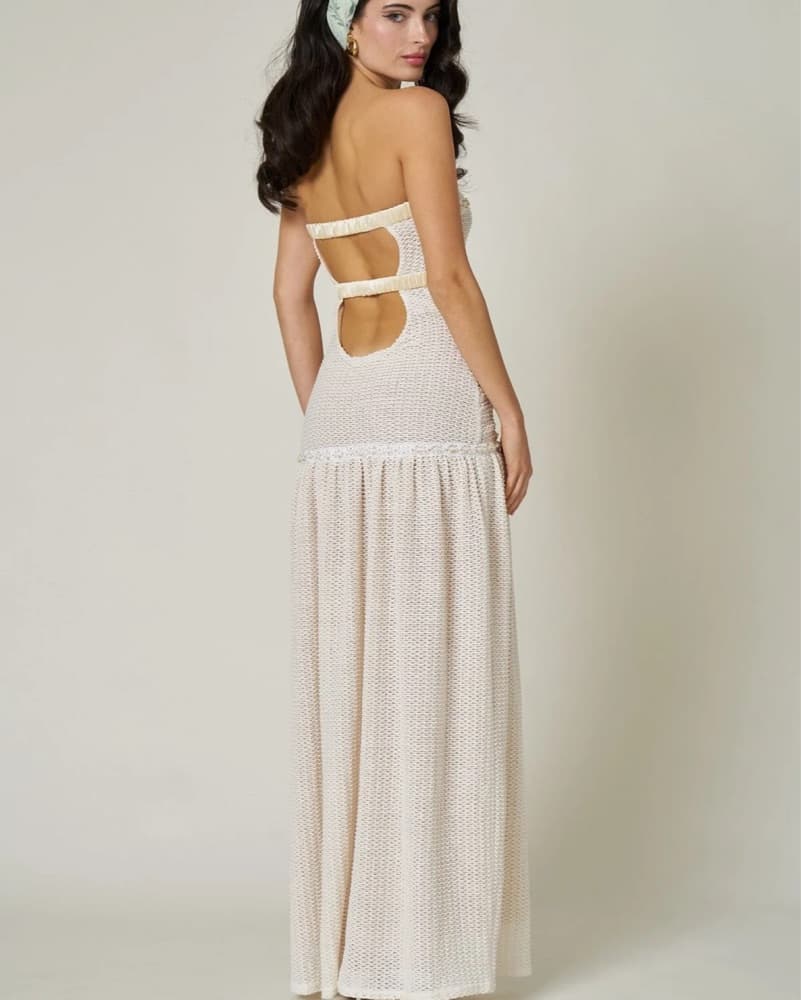 Fait Par Foutch Collette Dress - Ivory - Image 4