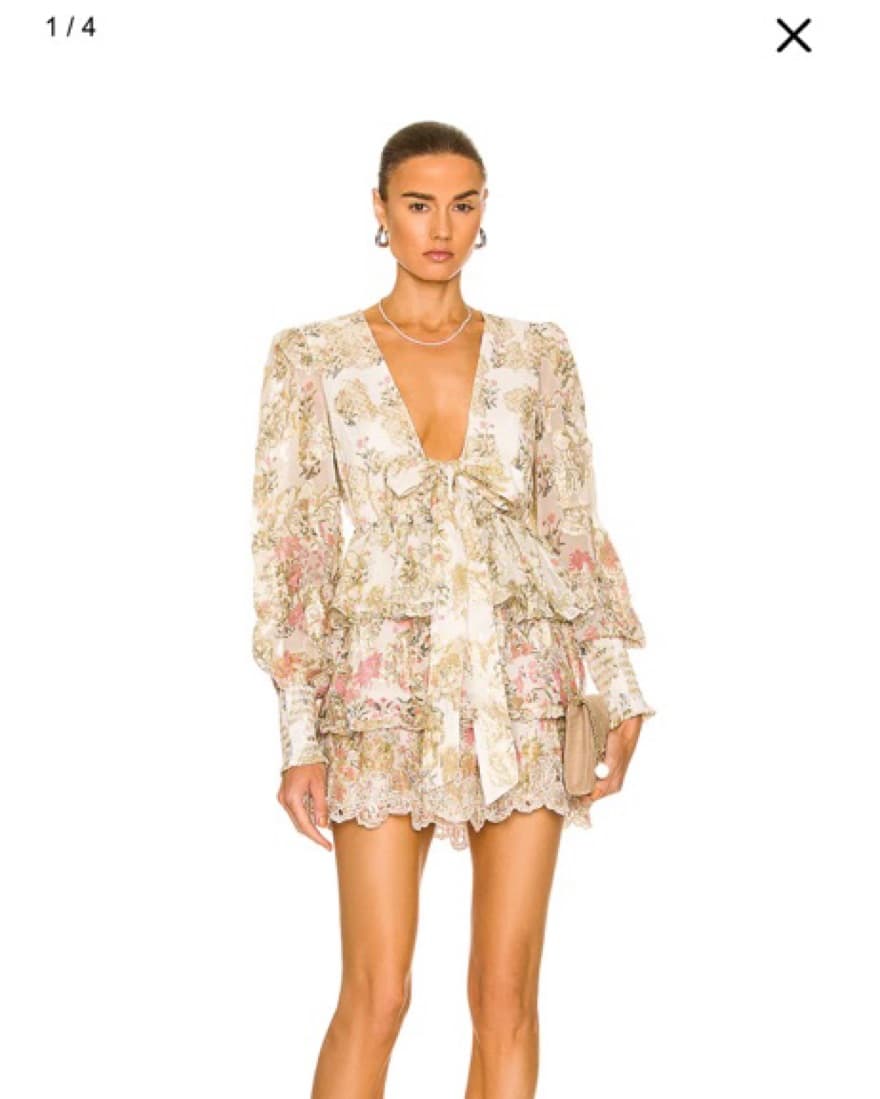 Hemant & Nandita Summer Mini Dress  - Image 2