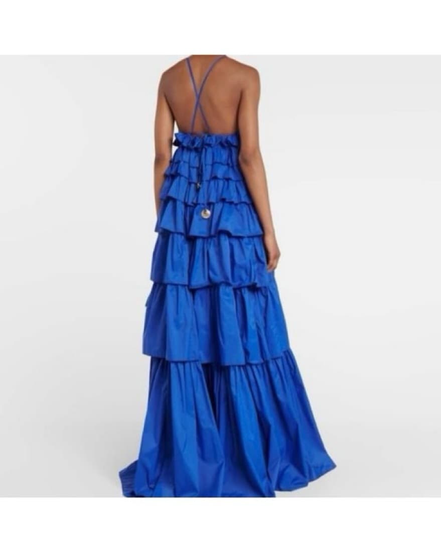 Staud Ruffle Tiered Maxi Dress  - Image 2