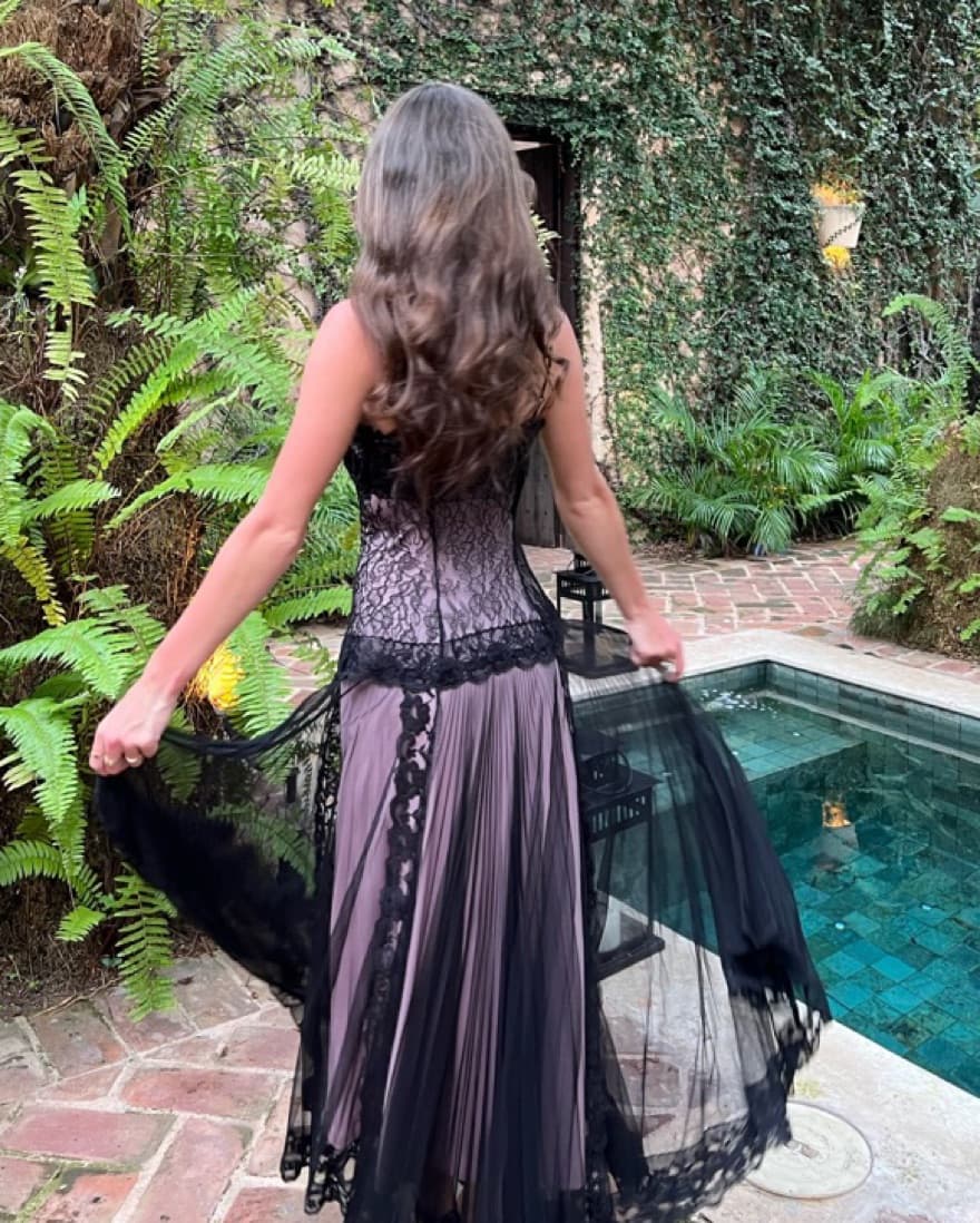 Lace Betsey Johnson Dress - Image 3