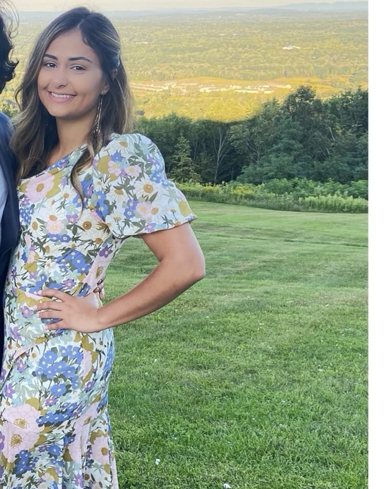 Floral One-Shoulder Midi Dress Santorini - Image 4