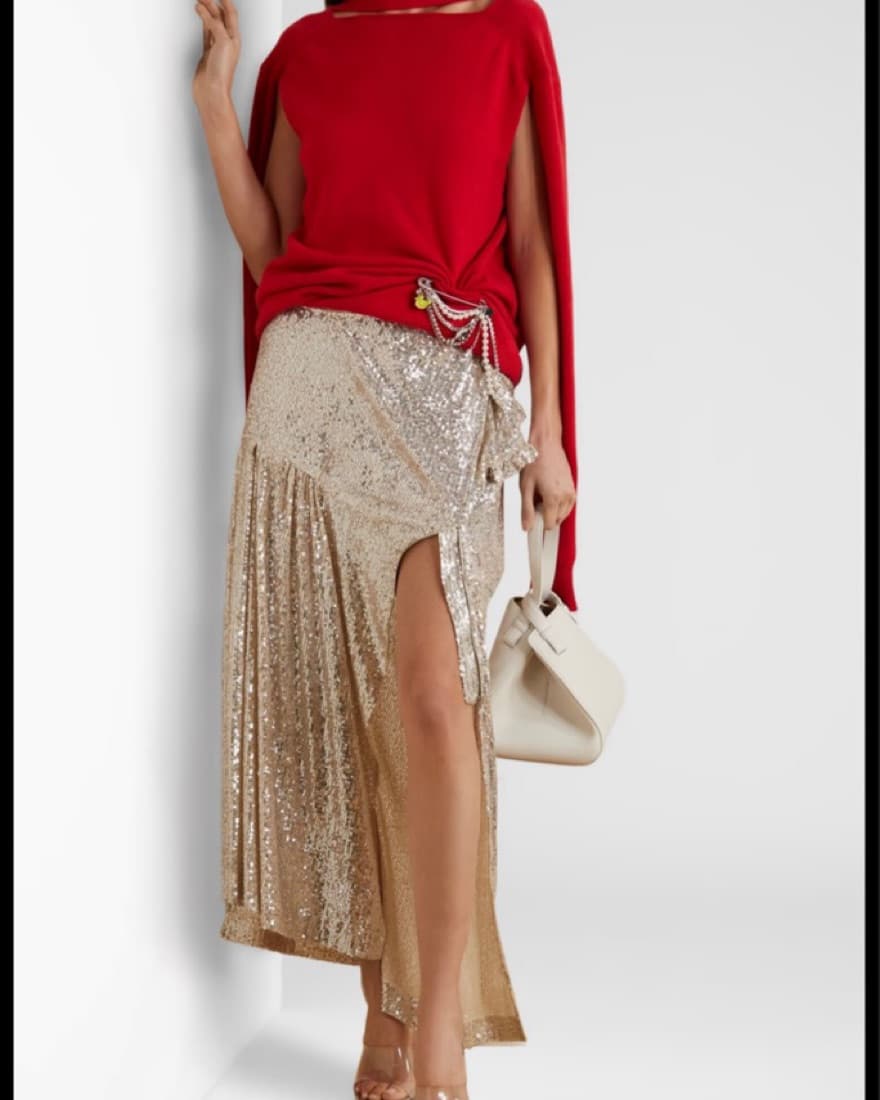 Rare Designer Sequin Skirt  - Image 1