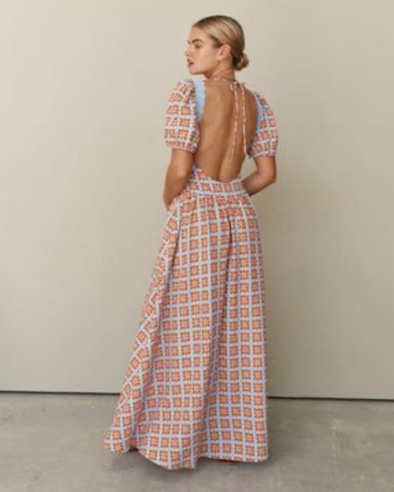 Vrg Grl Linen Maxi Dress - Image 3