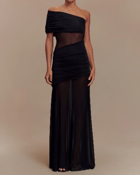 Meshki Dallas One Shoulder Maxi Dress - Image 1