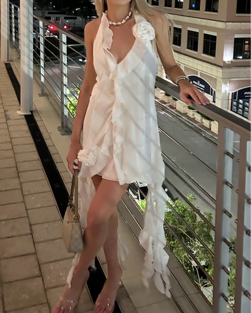 show me your mumu ramona ruffle dress  - Image 1