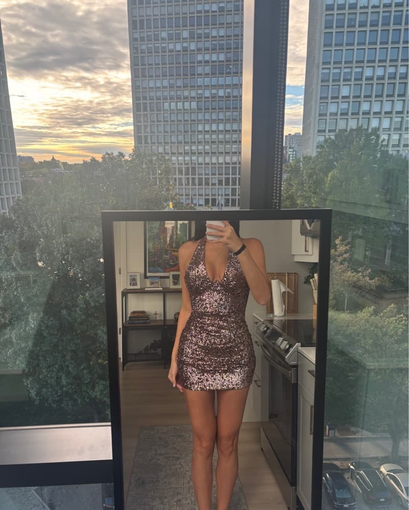 Nookie Sensation Sequin Mini Dress - Image 5