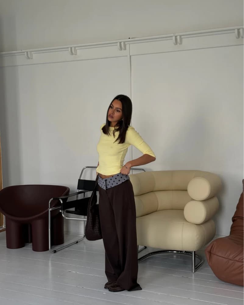Design By Si Polka Dot Waist Pants - Image 5
