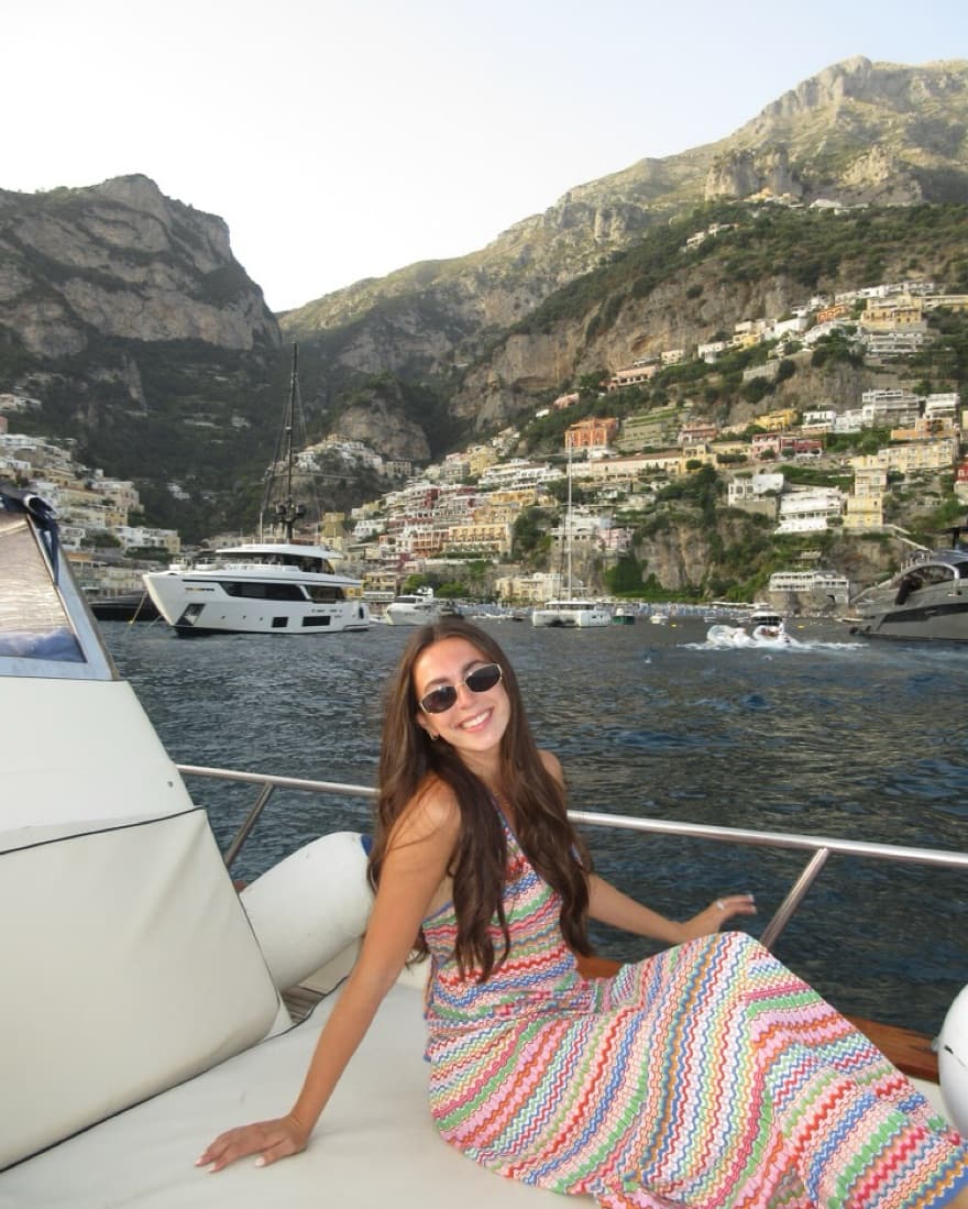 Revolve Colorful Knit Dress - Image 3